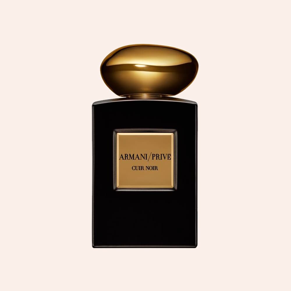 Armani Privé Cuir Noir